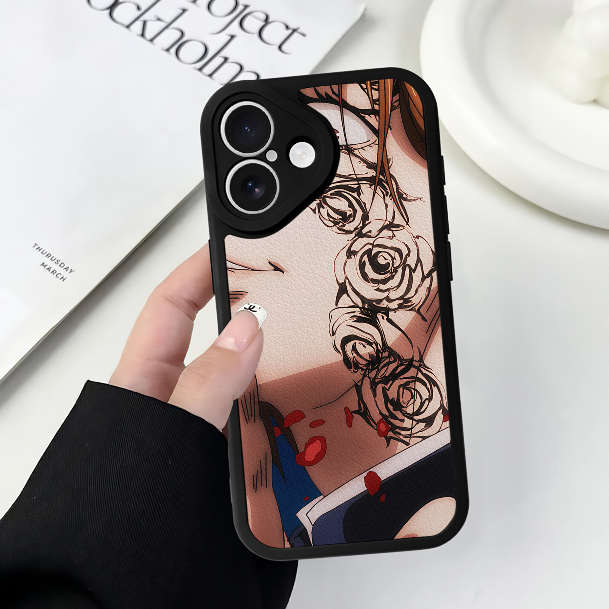 （画像用） SPY×FAMILY间谍家家酒 【iPhone 16シリーズ対応】シリコンスマホケース（レザー調） 材質：シリコン